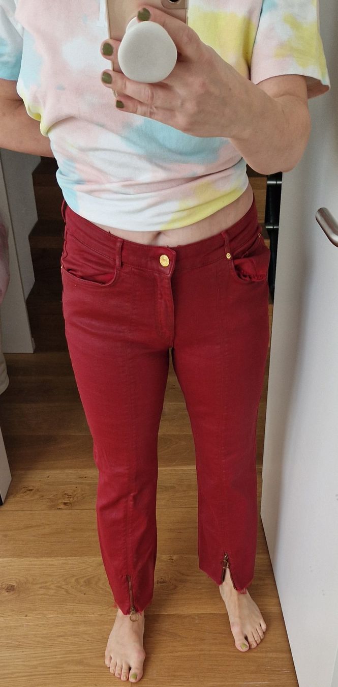 Zara Jeans: Zara beschichtete Jeans Gr. 40 – Usato da Erlinsbach SO venduto da ULIKH