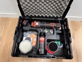 Flex Akku-Poliermaschine PXE 80 Set neuwertig
