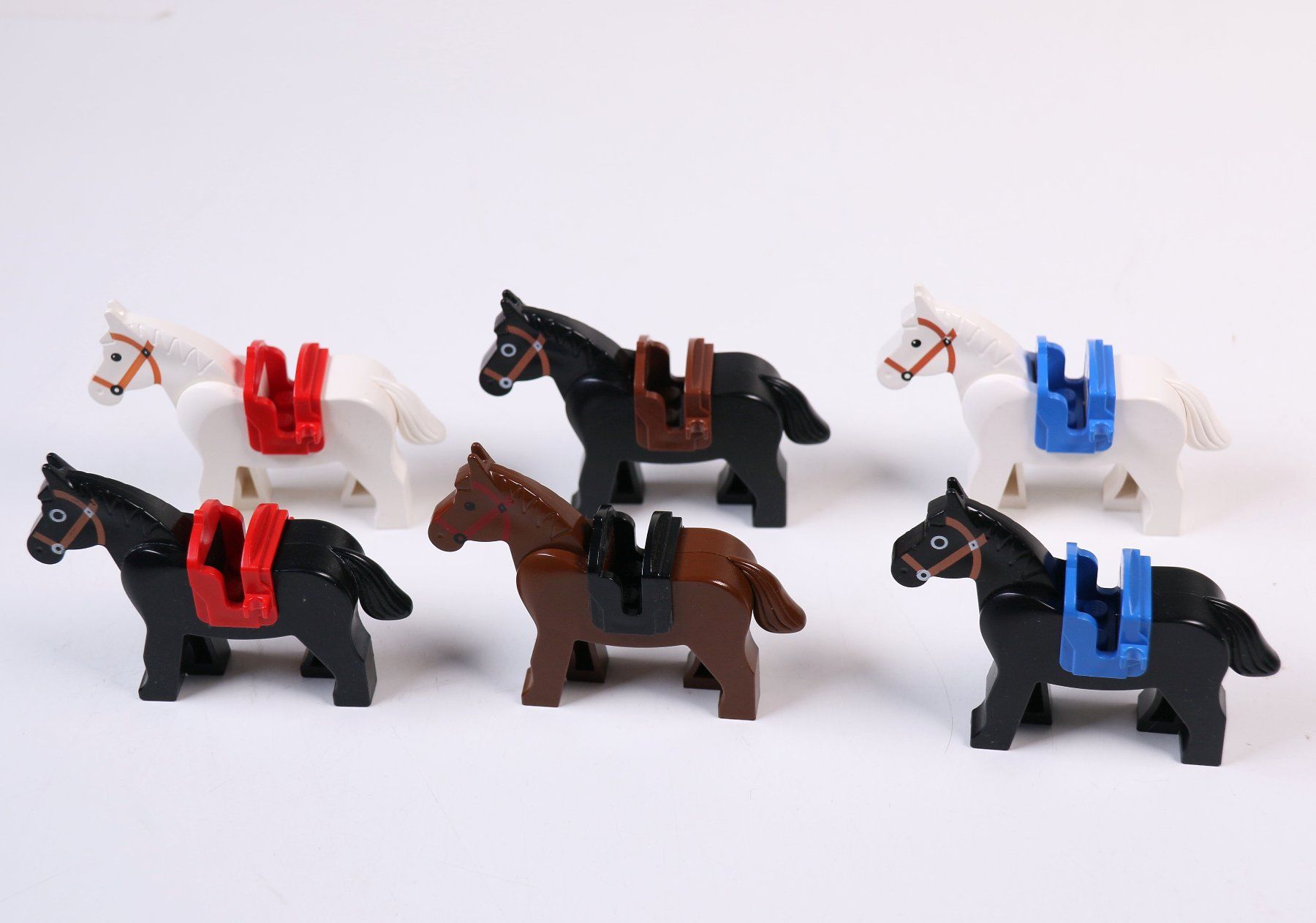 Lego Baukästen: 6 LEGO Pferde mit Sattel – Gebraucht aus Hettlingen von Scholi99 1