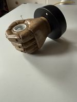 Wandlampe Faust Design Holzoptik schwarz guter Zustand