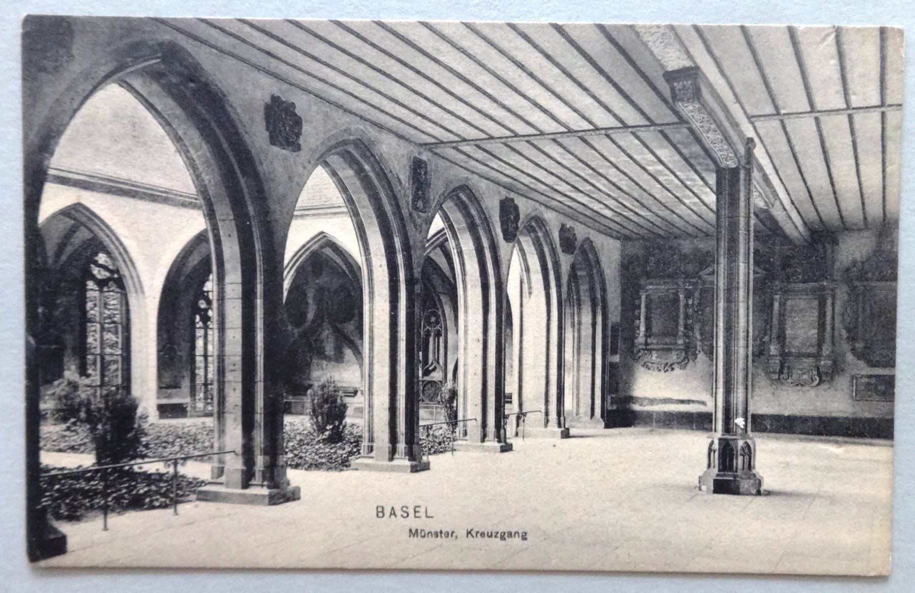 Cartoline postali: Basel - Münster, Kreuzgang – Usato da Fétigny venduto da Billy2miny