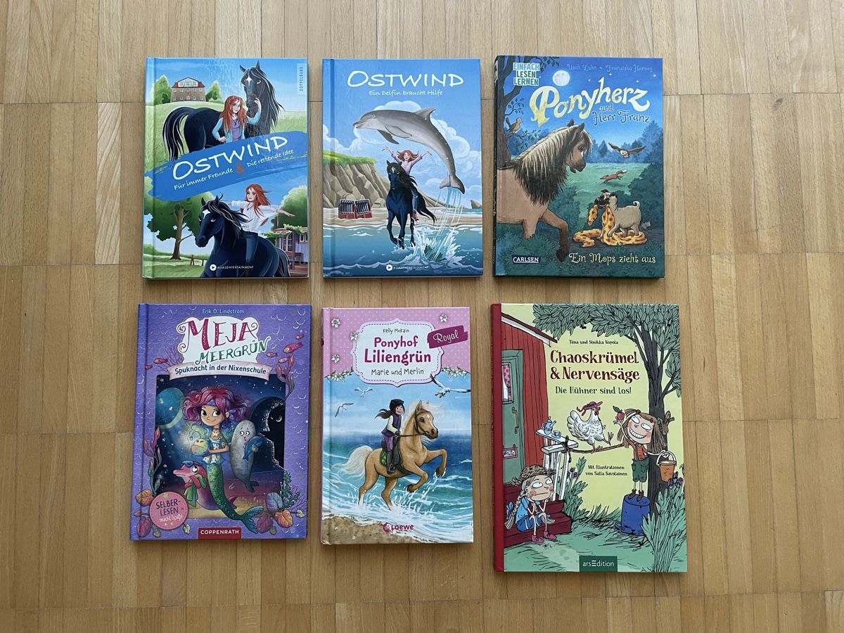 Libri: Mädchen Bücherset 6Stk. – Usato da Frauenfeld venduto da dan_ygp2