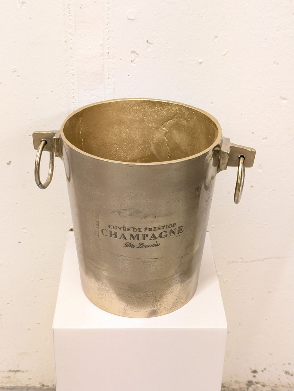 Sonstiges: goldener Champagnerkühler Vintage-Stil – Neu (gemäss Beschreibung) aus Schaffhausen von designlover83 1