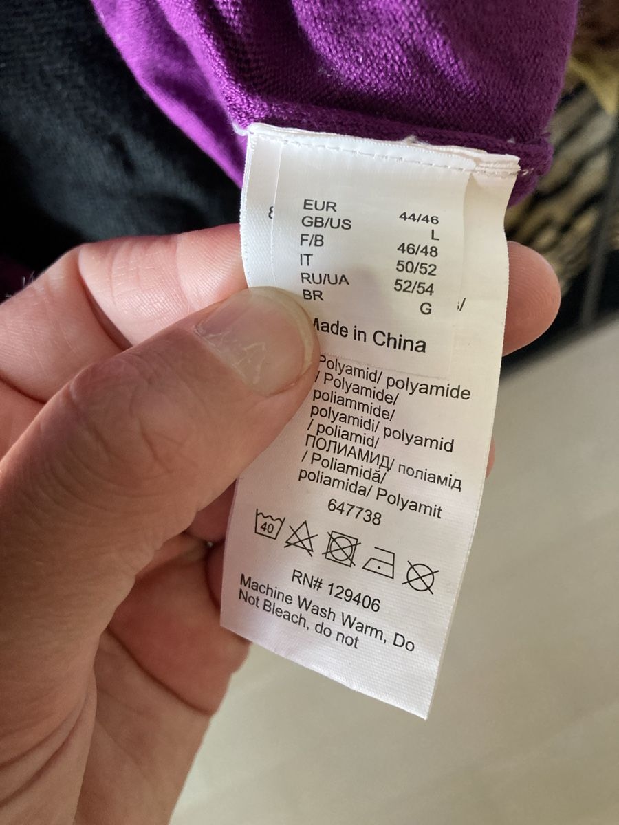 Vestiti: Lila Pulloverkleid mit Hirsch-Motiv Grösse L – Usato da Pfäffikon ZH venduto da 8perleamsee10 1