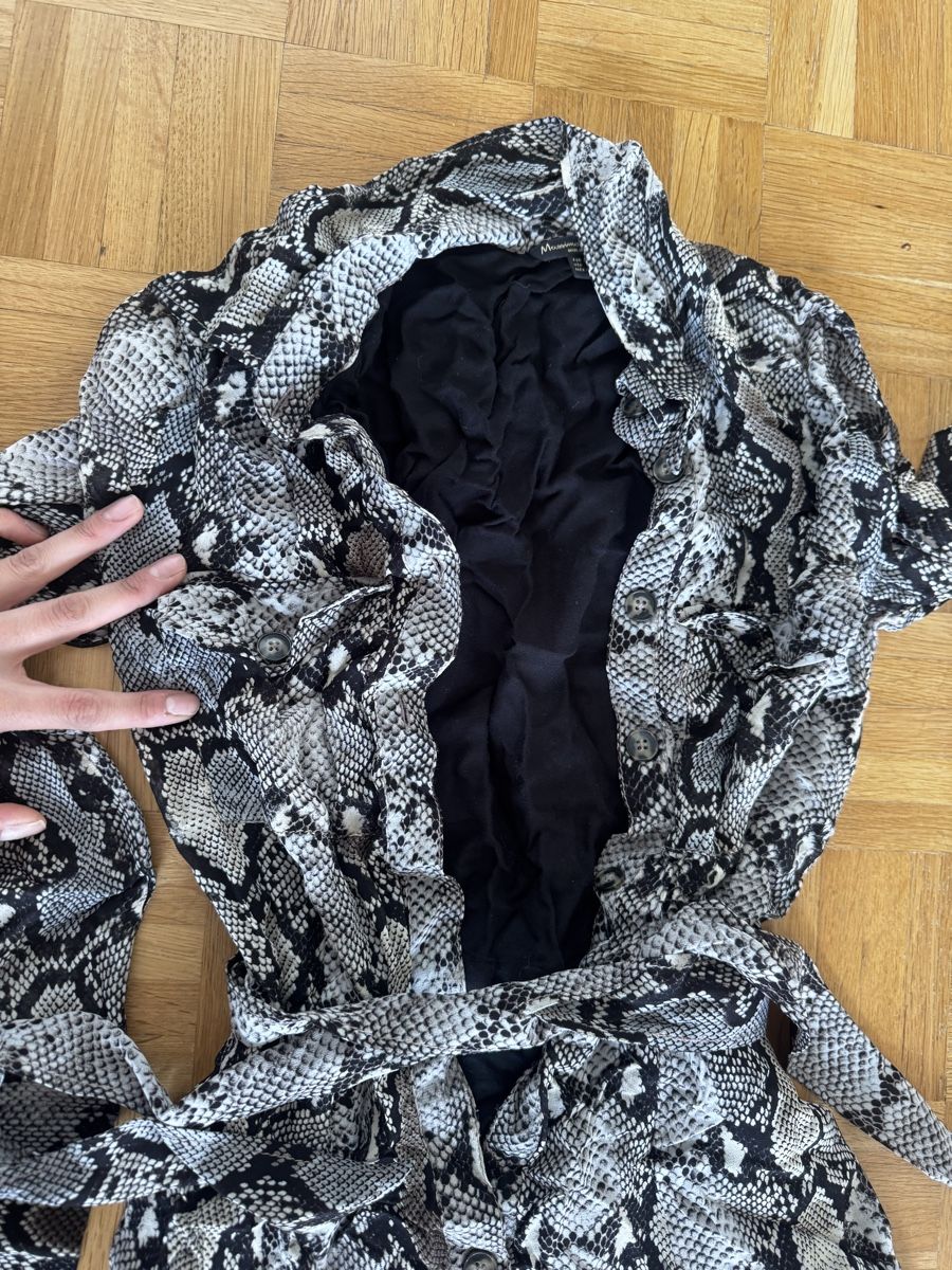 Massimo Dutti Vestiti: Massimo Dutti snake print dress. Size 38 – Usato da Zürich venduto da forestF4iry 1