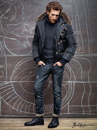 Baldessarini Winterjacke / Daunenjacke Grösse 46