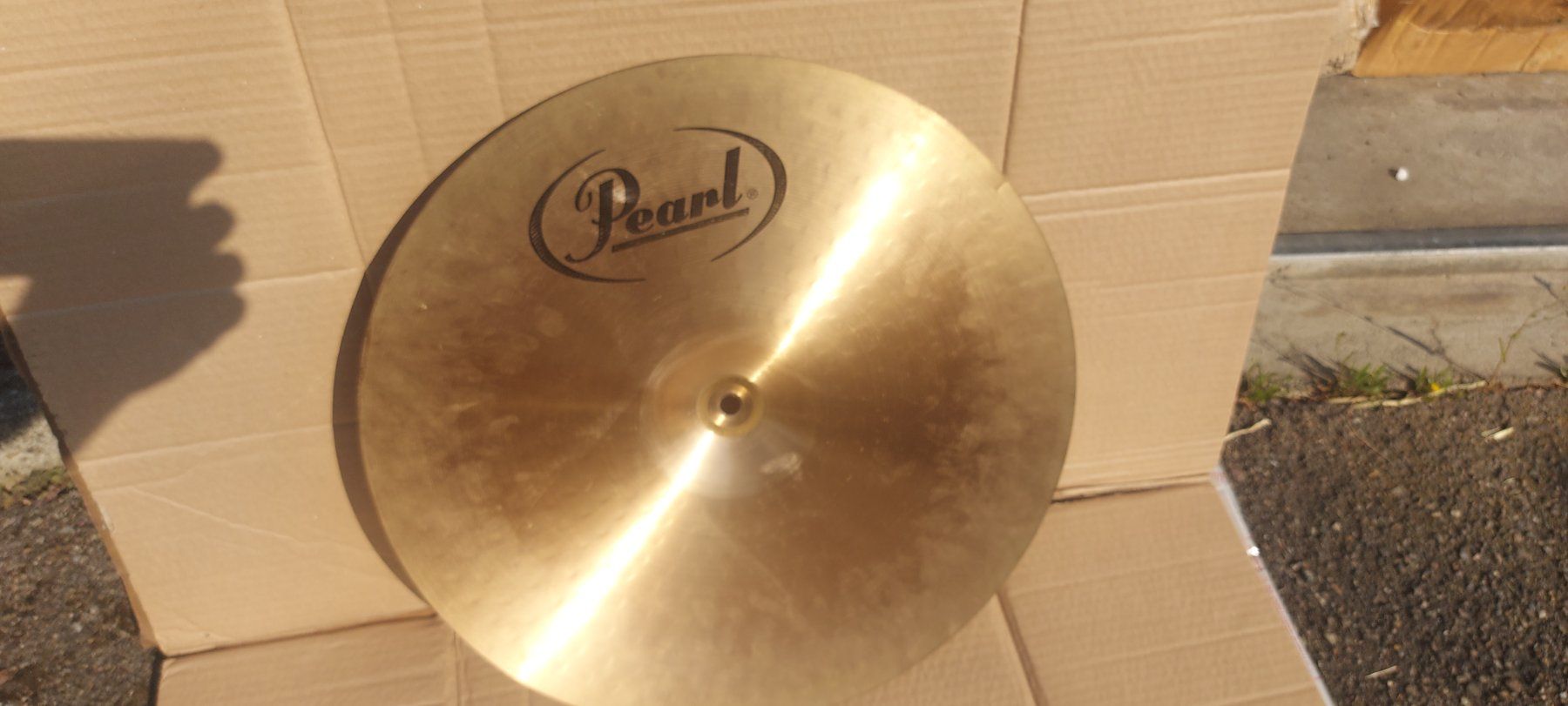 Musikinstrumente: 18" Crash/Riden Pearl becken – Gebraucht aus Glattbrugg von Swissmusik 3
