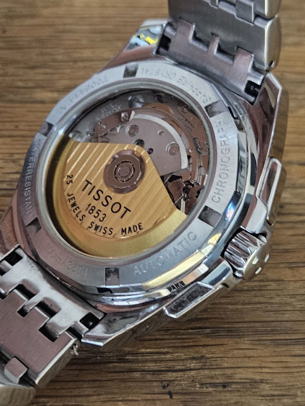 Tissot Orologi: Tissot PR100 Automatic Herrenuhr Chronograph 40mm  – Usato da Flamatt venduto da pie_f9zm 9