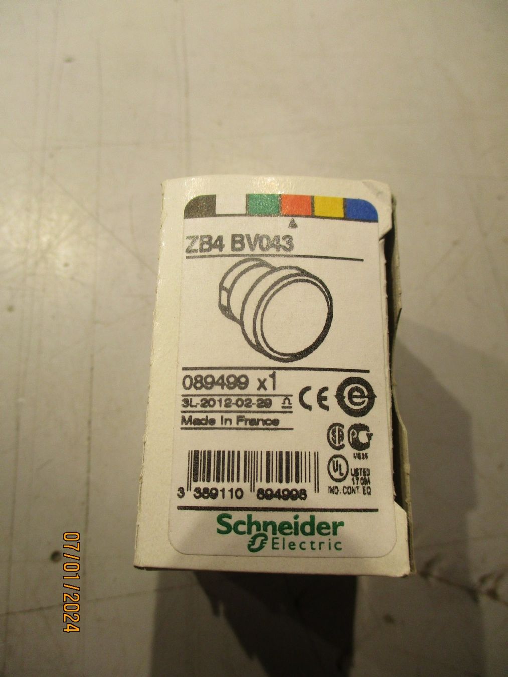 Schneider Elektronikbauteile: SCHNEIDER GROUPE: SCHNEIDER ELECTRIC 089499 – Neu und originalverpackt aus Langnau i. E. von Superseven69
