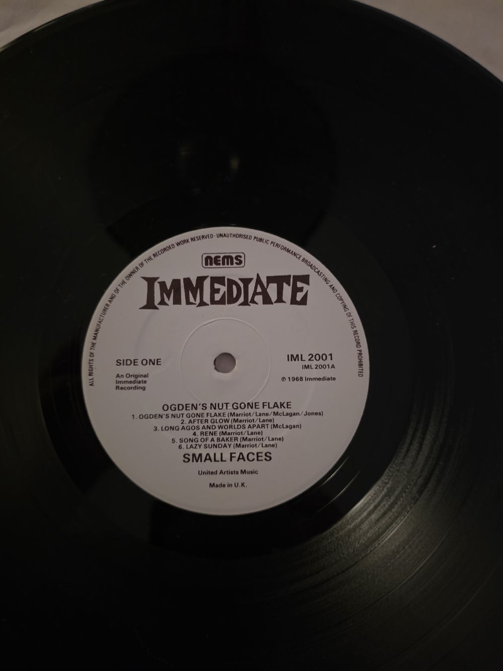 Dischi in vinile: Small Faces LP Ogdens Nut Gone Flake 1968 Original – Usato da Gossau SG venduto da mib_8slw 1