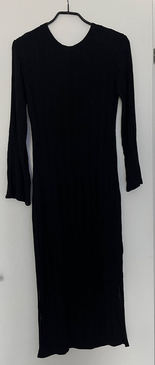 H&M Vestiti: Schwarzes langes Kleid, Gr. L, neuwertig – Nuovo (secondo la descrizione) da Zürich venduto da MariaSusanne 4