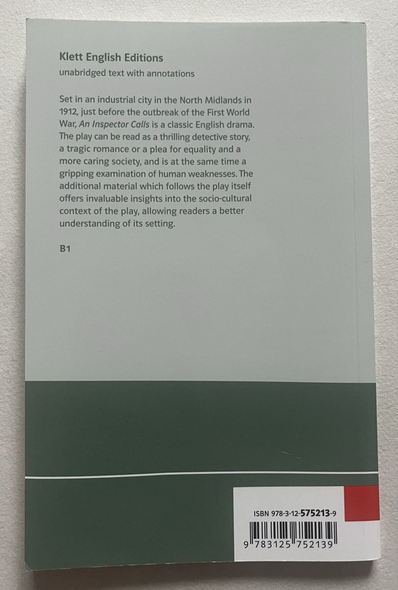 Libri: An inspector calls – Usato da Einsiedeln venduto da lar_d62m 1