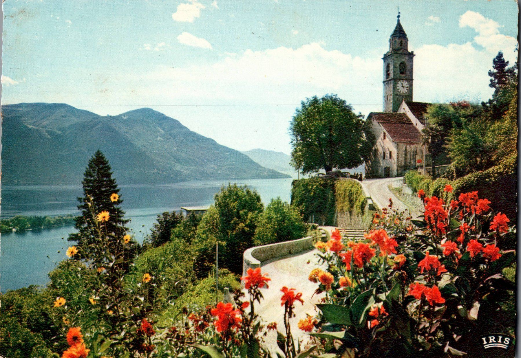 Cartoline postali: Alte Ansichtskarte Ronco / Ascona,  mit 10 Rp. Marke – Usato da Zürich venduto da axolottchen