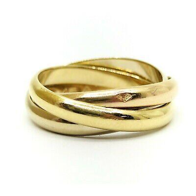 Cartier Anelli: Cartier Trinity Ring 18K Gold GR.46 – Usato da Bottighofen venduto da menschenfamilie 1