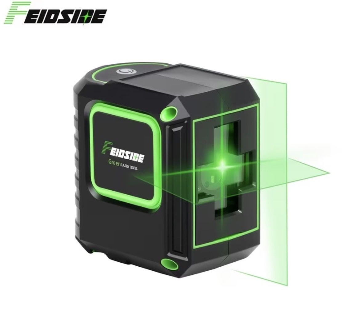 Tutti gli attrezzi: Livella laser verde FEIDSIDE, autolivellante – Nuovo e nell'imballaggio originale da Novazzano venduto da GioStore 1
