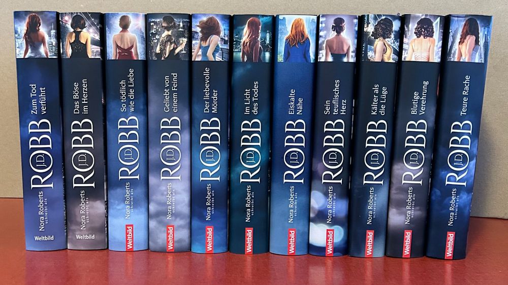 J.D. Robb (Nora Roberts), Kriminalromane mit 