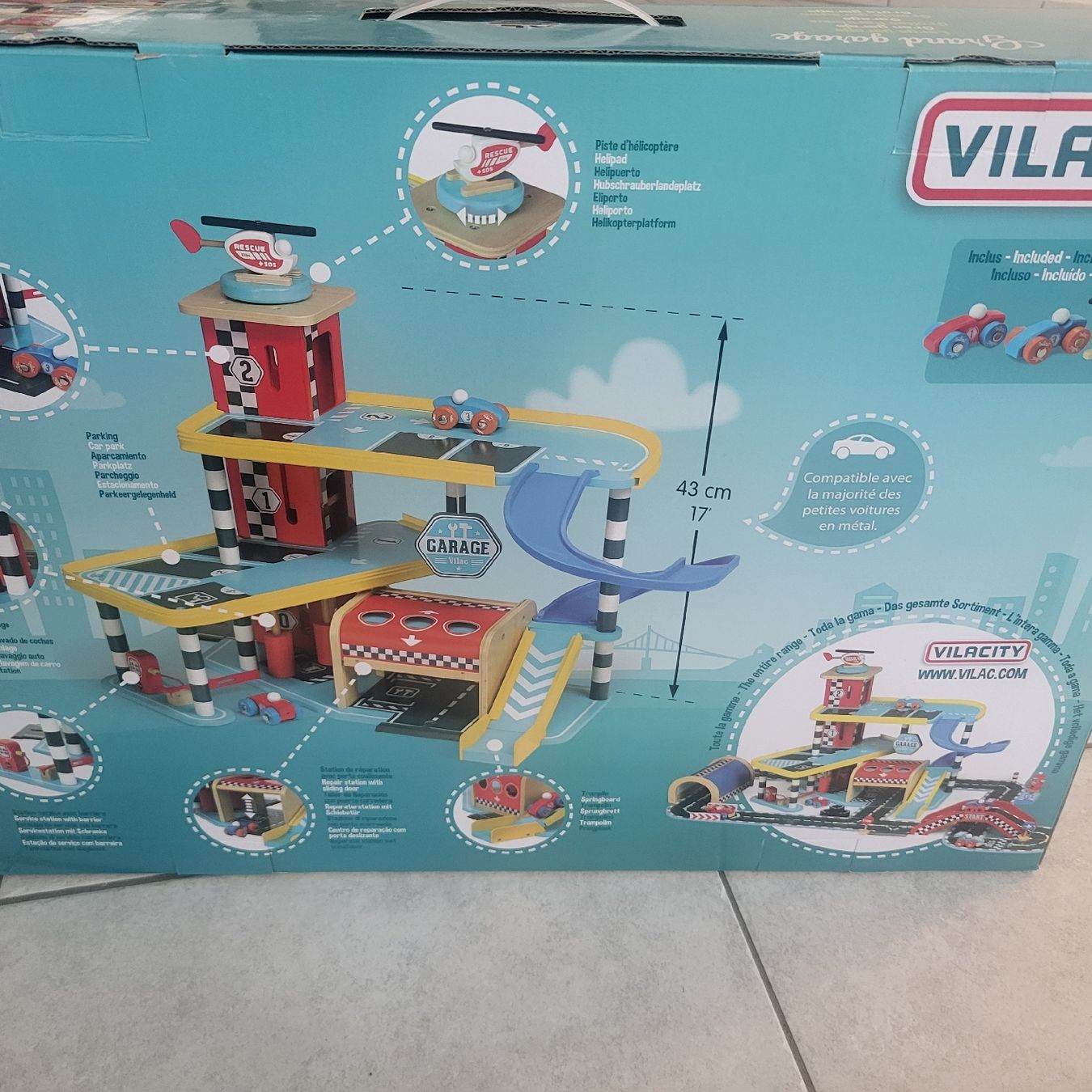 Vilac Giocattoli: Vilac Vilacity Grand Garage – Usato da Andelfingen venduto da StockerRom 8