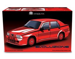 Alfa Romeo 75 Turbo Evoluzione 1987 , Laudoracing 163 , 1:18