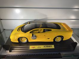 Maisto Jaguar XJ220 Racing 1:12Modellauto Top Zustand!