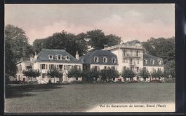 Gland /Vaud, Vue du Sanatorium du Léman