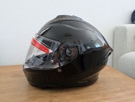 Casque moto iXS Rapid 1.0 noir brillant – Taille XL neuf