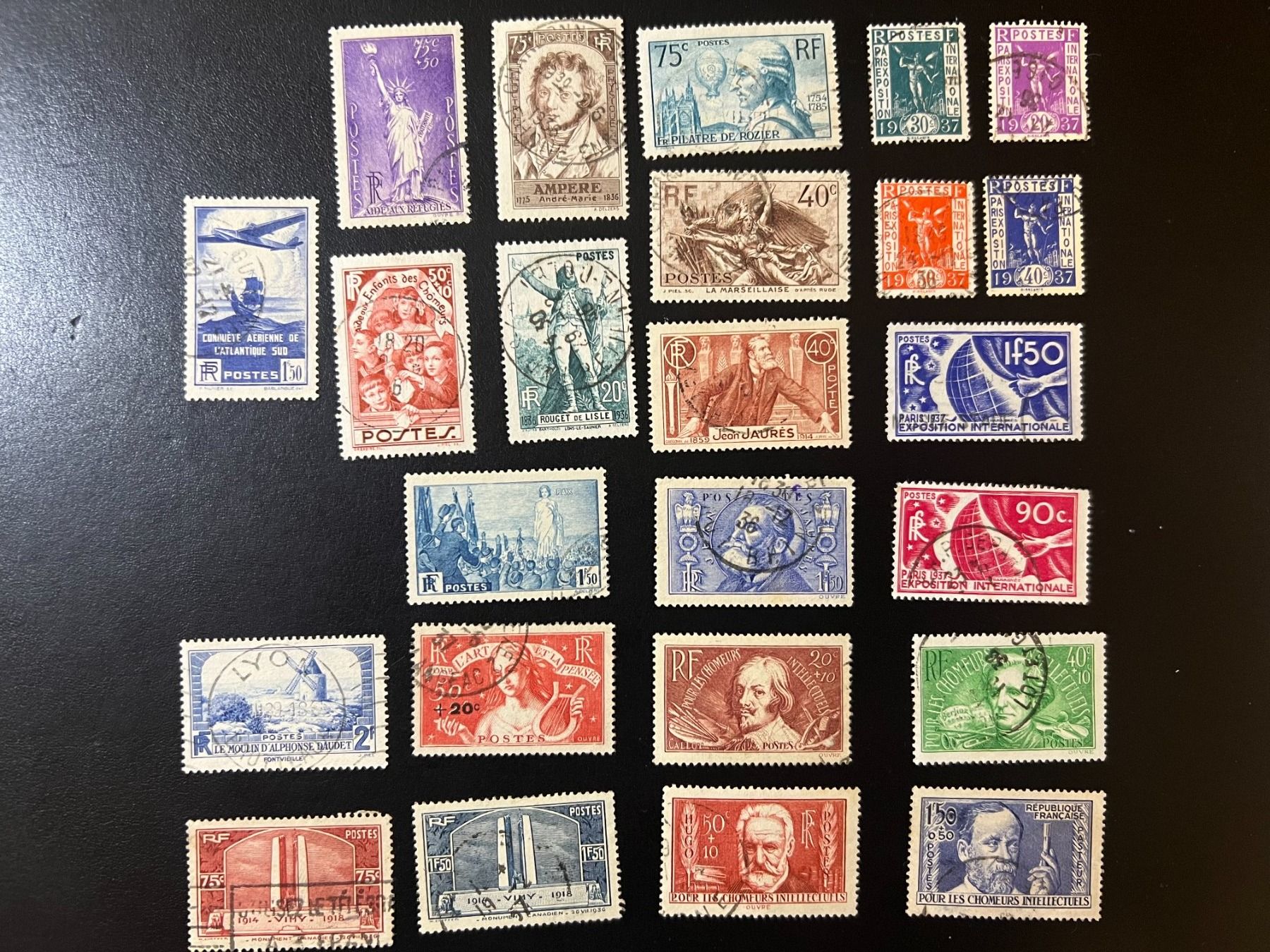 Tutti i francobolli: () Année complète 1936 oblitérés – Usato da Lausanne venduto da ffhoud