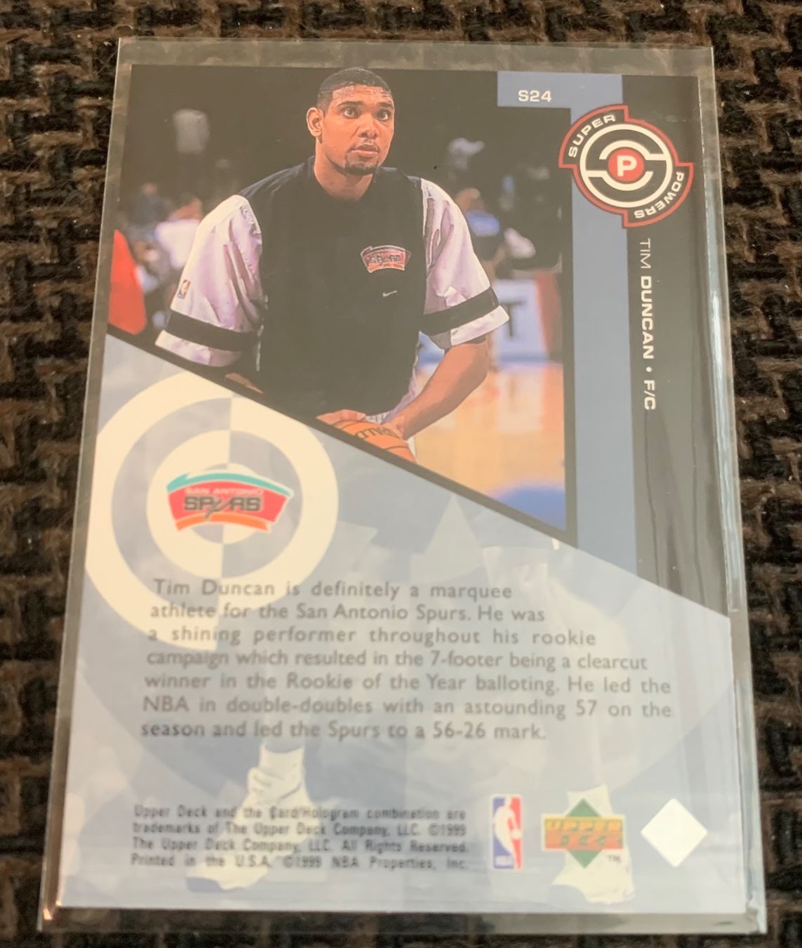 Nba Carte collezionabili: NBA Tim Duncan Super Power Card – Nuovo (secondo la descrizione) da Muttenz venduto da joba23 1
