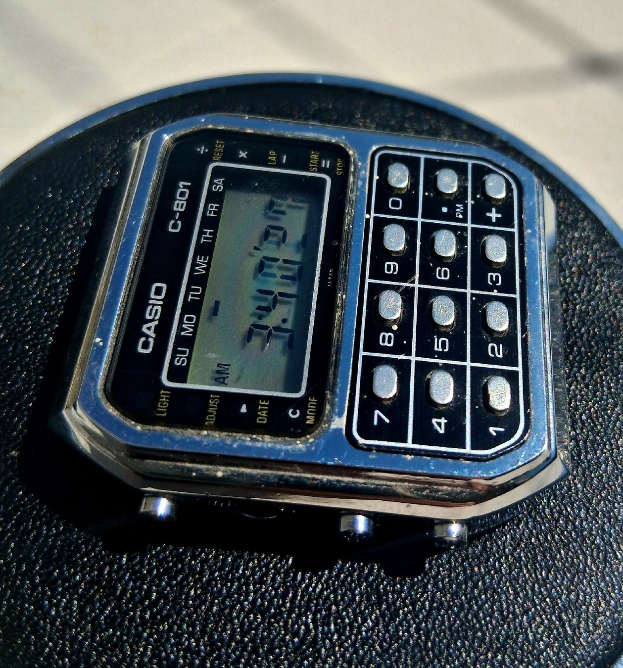 Casio Orologi: Casio C-801 Calculator Watch – Difettoso da Basel venduto da yaen138 3