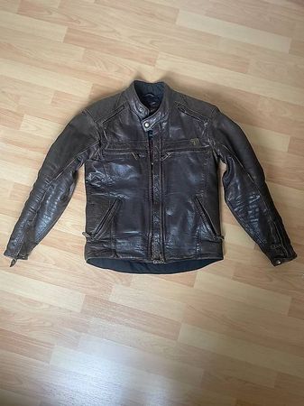 Original Triumph Motorrad Lederjacke (braun)