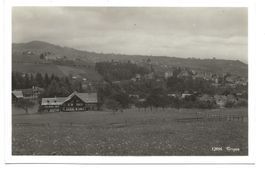 Trogen (AR) Blick auf Dorf in Richtung Westen - Bauernhäuser