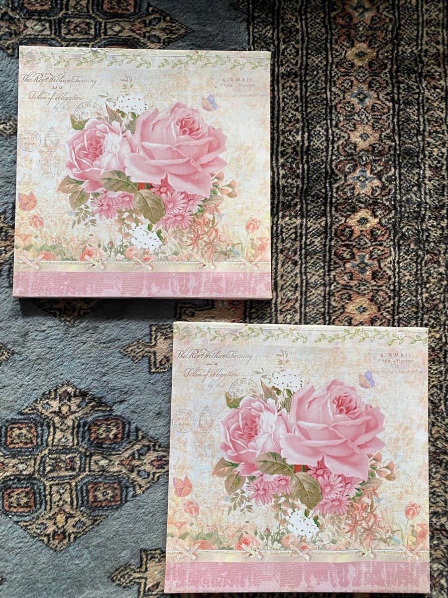 Foto & Immagini: 2 -Teilliges Blumen Wandbild – Usato da Gutenswil venduto da Bregenzer8610