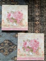 2 -Teilliges Blumen Wandbild