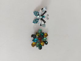 Pin Brosche DIY Kristall
