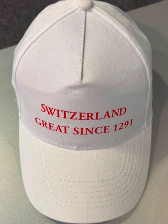 Cap "SWITZERLAND GREAT SINCE 1291", one size, 100% BW