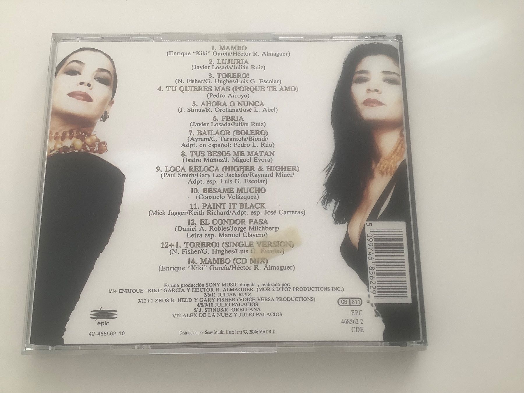 CD: Azucar Moreno / Mambo / 4 Bonus Tracks / 1191 – Usato da Dübendorf venduto da Troll_88 1