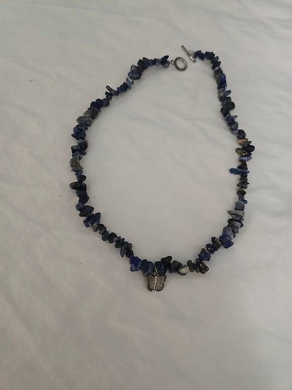 Catenine: Collier sodalite – Usato da Cheseaux-Lausanne venduto da Ana_Gandarinho 1