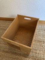 Holzkiste mit Griffen