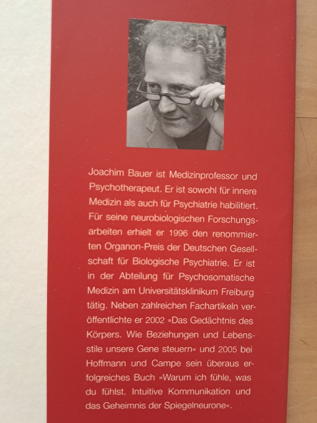 Bücher: Prinzip Menschlichkeit. Joachim Bauer. – Gebraucht aus Zürich von chusel 4