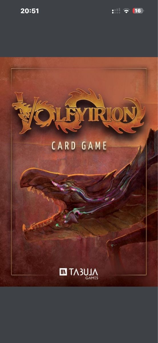 Giochi: Volfyrion - OVP - English – Nuovo e nell'imballaggio originale da Thalwil venduto da max_xp9g