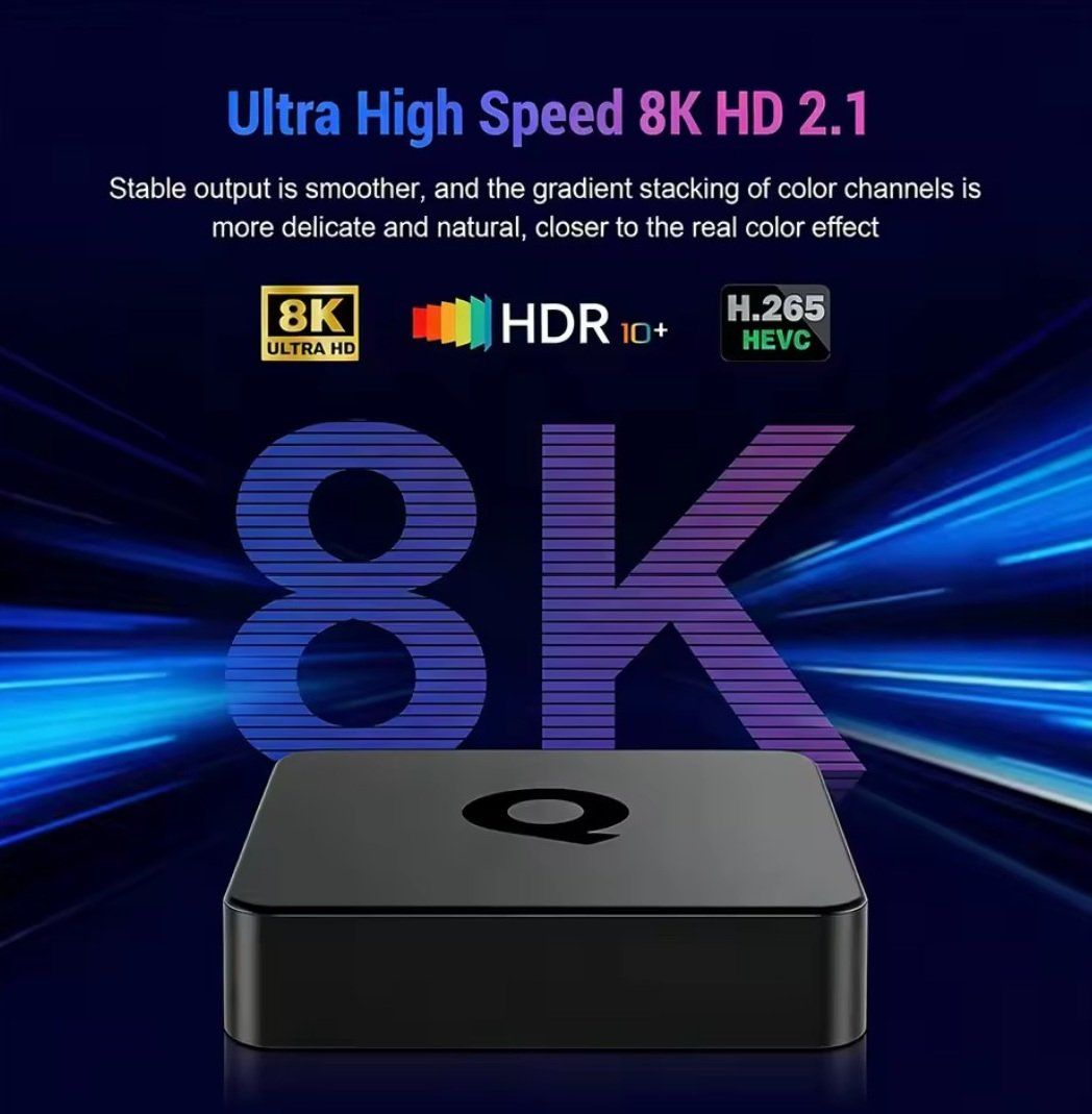 Convertitori: Smart TV Box 8K Google - Télécommande - 128GB - Andrïde 16 – Nuovo e nell'imballaggio originale da GLAND venduto da BF.Kouros 2