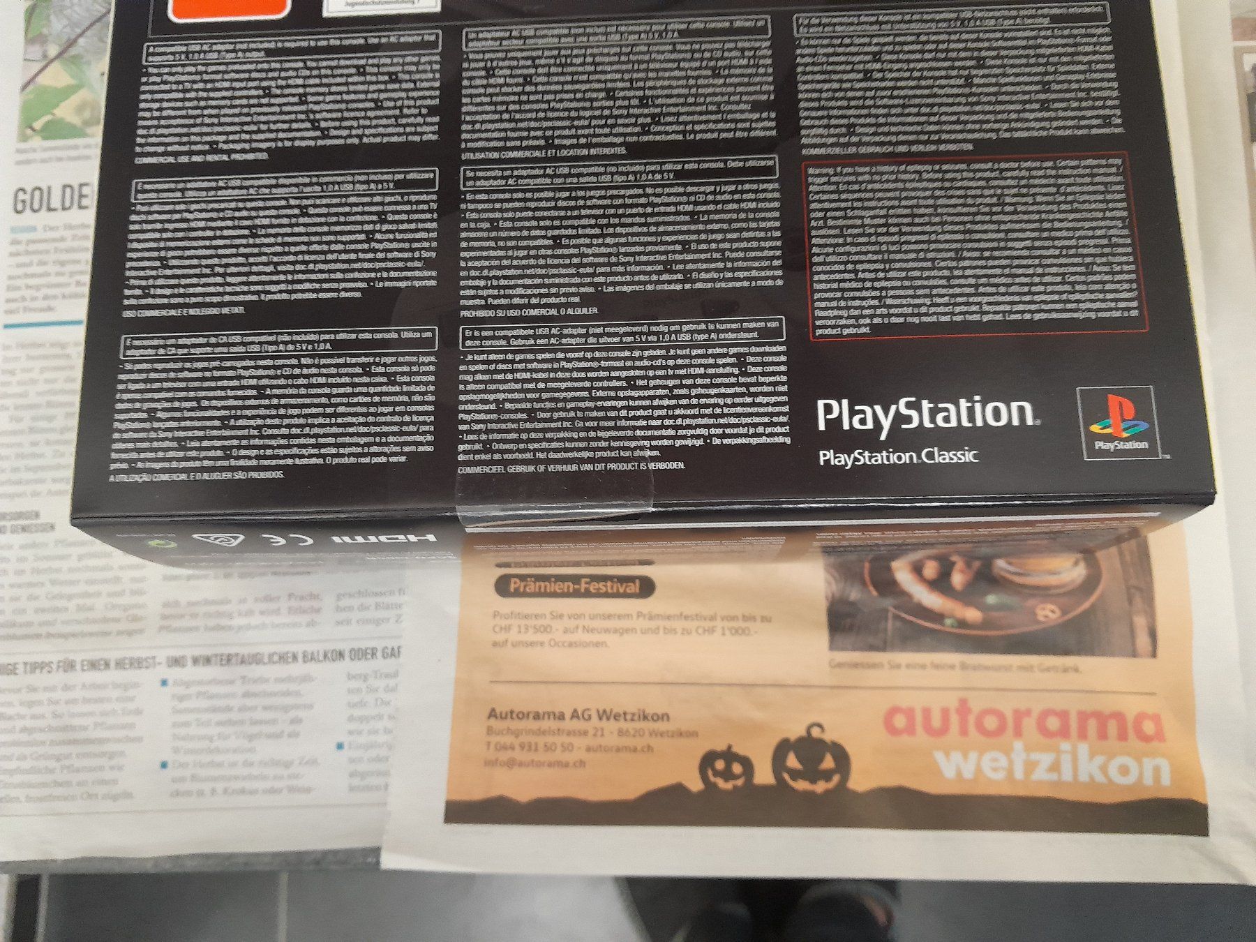 Sony Console: Sony PlayStation Classic mit 20 Spielen – Nuovo e nell'imballaggio originale da Rüti ZH venduto da Alemanni 7