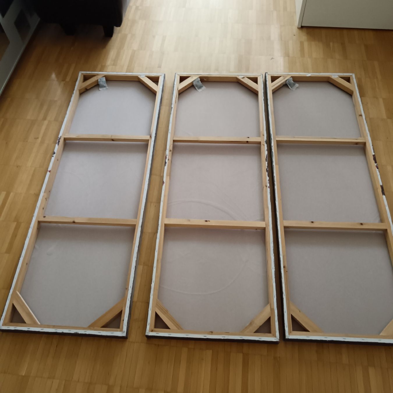 Foto & Immagini: Triptychon Wandbild abstrakt 3-teilig  – Usato da zürich venduto da safety1970 2