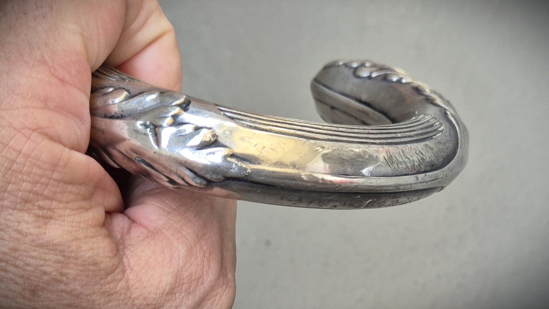 Sonstige Antiquitäten & Kunst: Spazierstock-Griff aus Silber 800 – Gebraucht aus Zürich von brinkosos 4