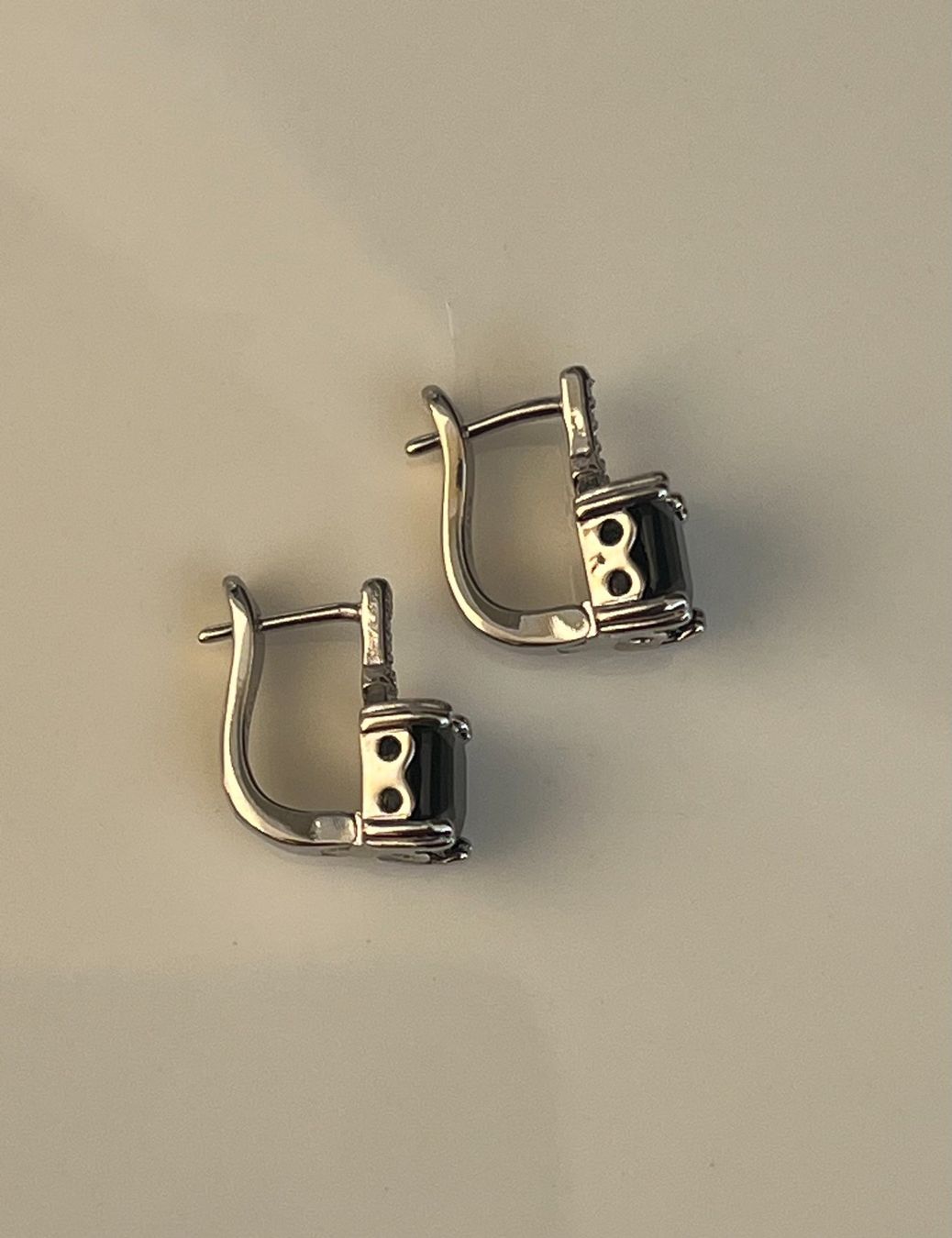 Orecchini pendenti & Orecchini a lobo: Paire de boucles en argent - zircons roses – Nuovo e nell'imballaggio originale da Thônex venduto da Swiss-Jewels 4