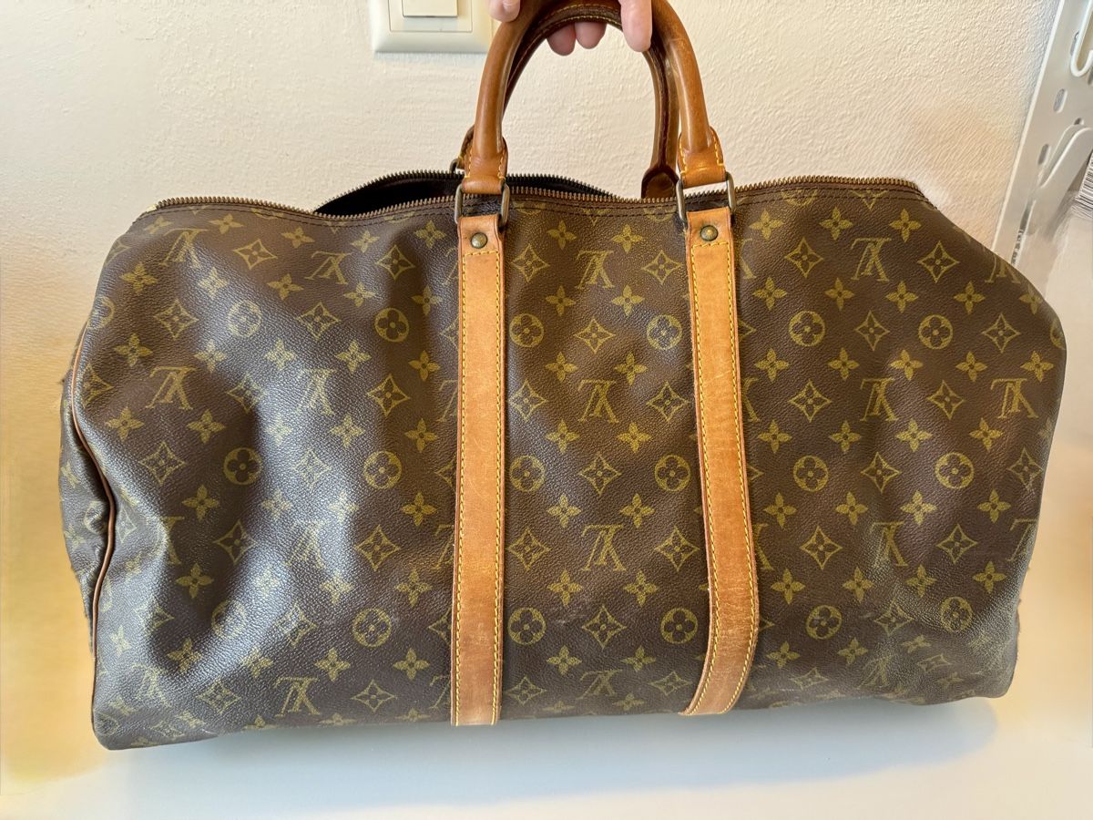 Louis Vuitton Valigie: Louis Vuitton grand Keepall 55, authentique – Usato da Martigny venduto da gigikro