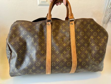 Louis Vuitton grand Keepall 55, authentique