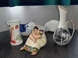 Diverse Keramikfiguren- Porzellan Sammlung, Deko