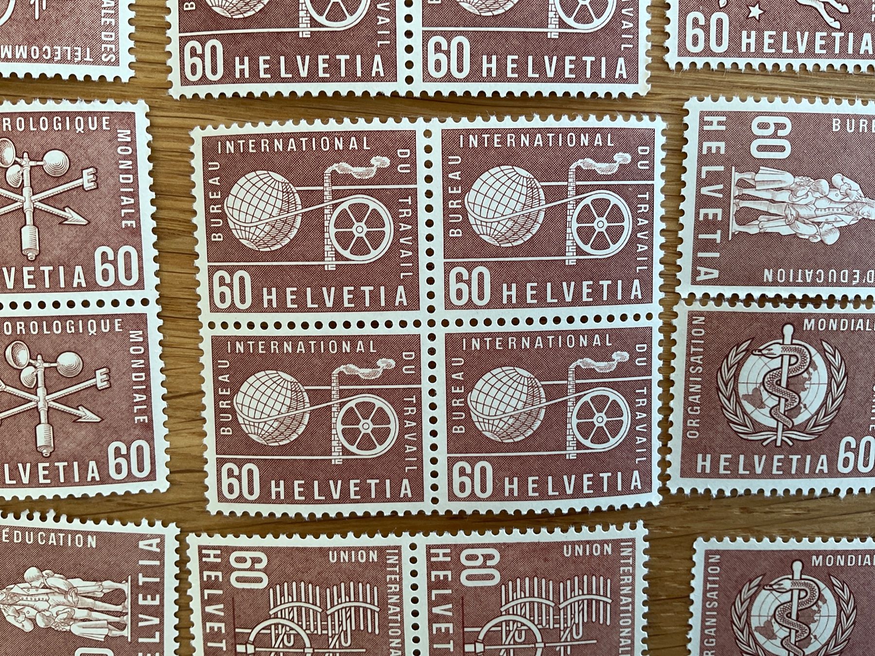 Alle Briefmarken: 60Fr Ämter Frankaturware ungestempelt postfrisch Sammlung – Neu (gemäss Beschreibung) aus Wil SG von Chefsugus 5