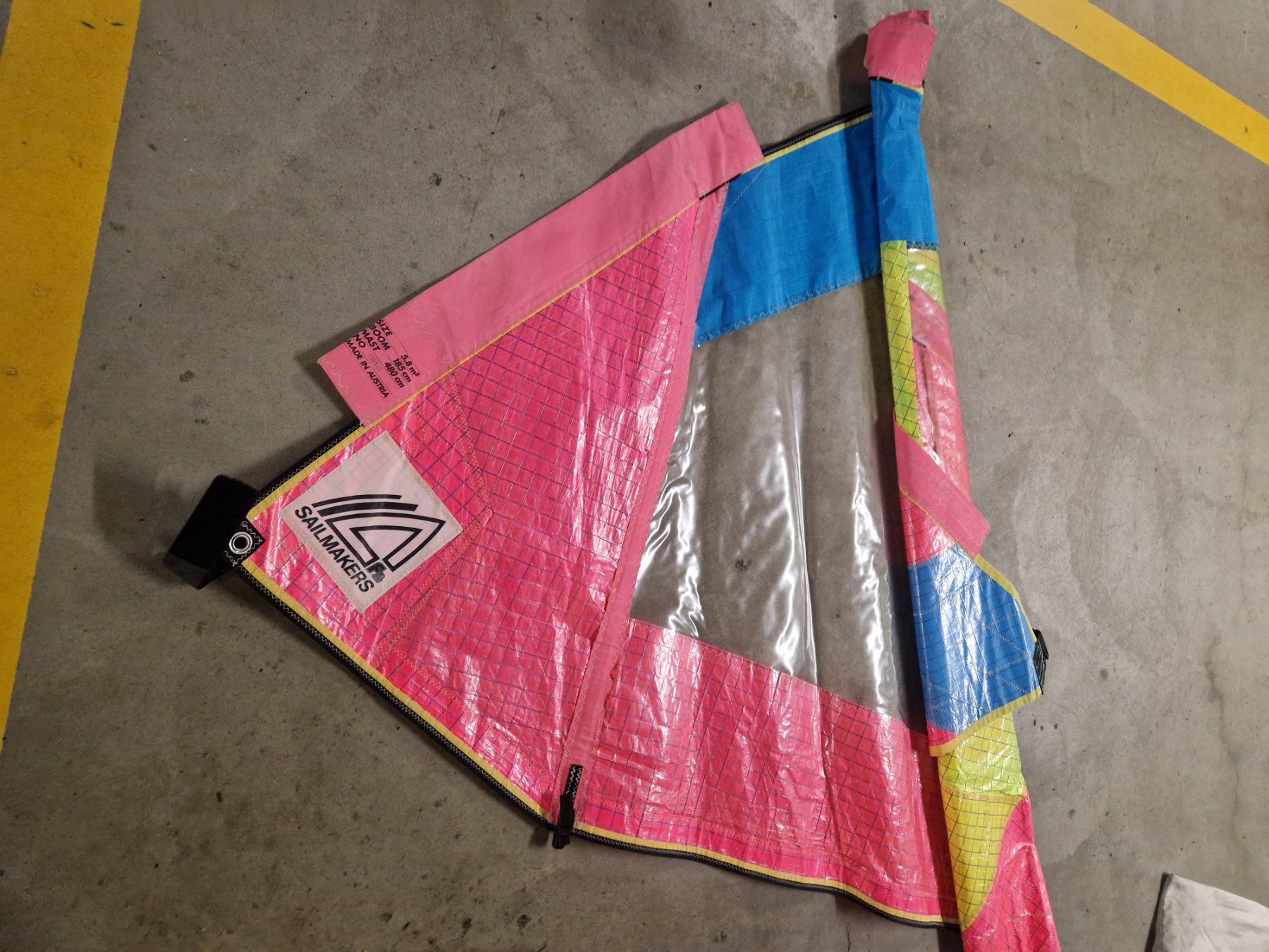 Surfen: Surfsegel 5.7m2 Sailmakers – Gebraucht aus Lindau von Scuol2