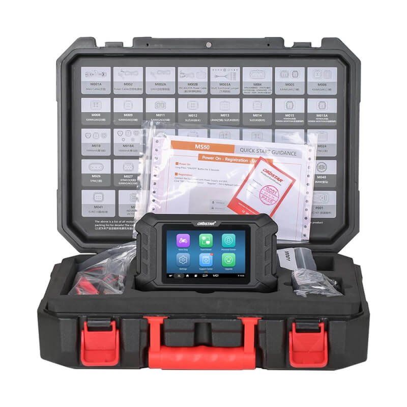 Alle Werkzeuge: Motorrad Diagnosegerät OBDSTAR MS50 Profi Diagnosegerät – Neu und originalverpackt aus Malans GR von BUYBEST-Schweiz 4